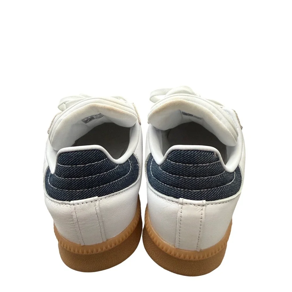 Adidas Samba XLG White Night Indigo Denim Sneakers Gum Sole Unisex M 7 / W 8.5